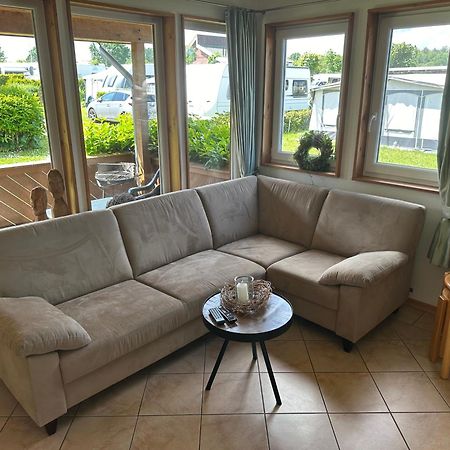 Ferienhaus 3 Campingpark Waldesruh Behrensdorf ภายนอก รูปภาพ